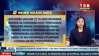 LIVE | TOM TV 6:00 PM NEWS HEADLINES, 02 FEB 2025