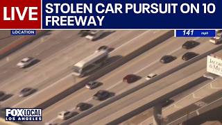 LIVE: LA police chase underway