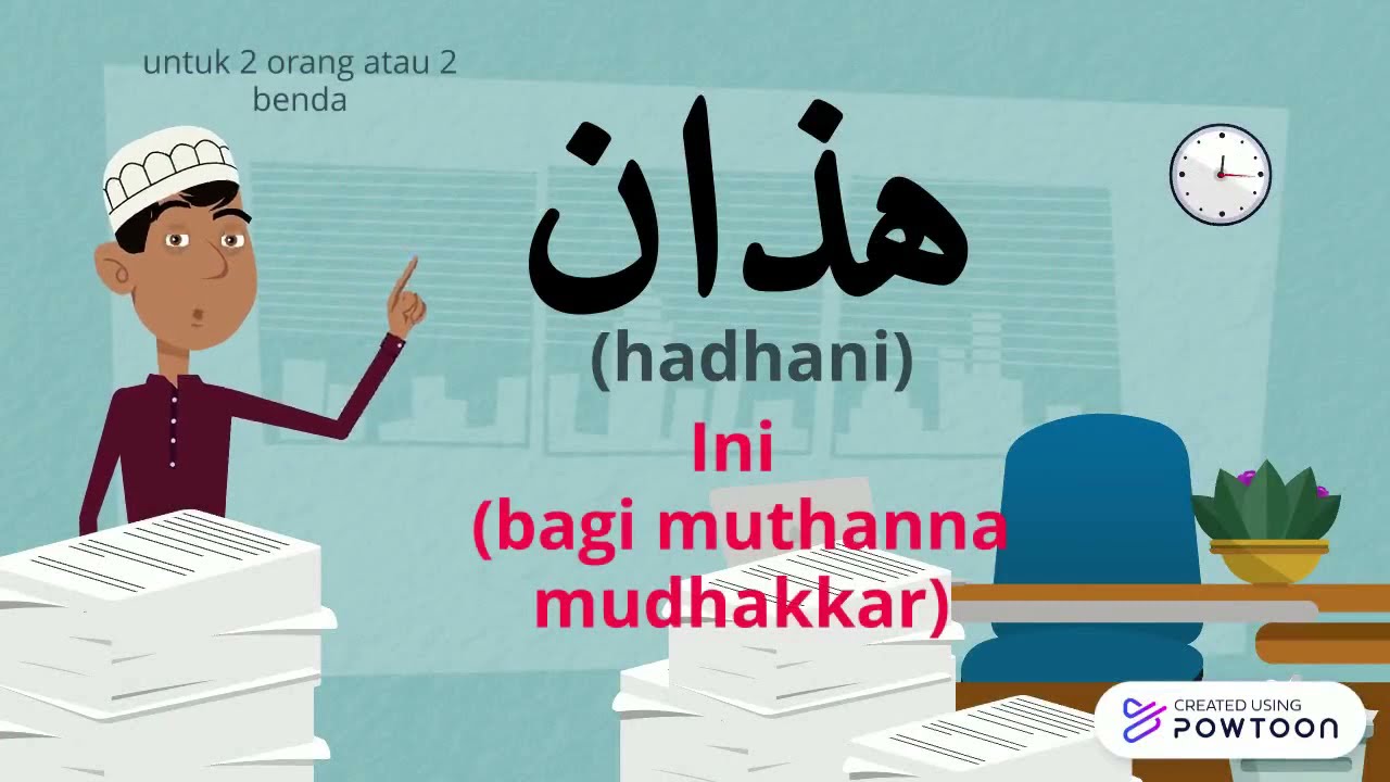 Kata Tunjuk Bahasa Arab - YouTube