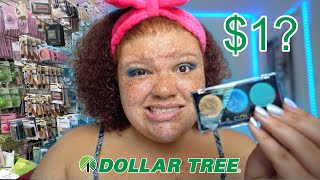 trying makeup from THE DOLLAR TREE!! (FAIL?)