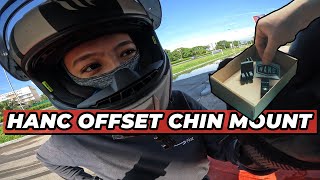 HANC OFFSET CHIN MOUNT TEST RIDE | HONDA CB650R [2K]