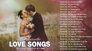 Romantic Love Songs 2020 Live - Westlife Mltr Backstreet Boys Playlist - English Love Songs 2020