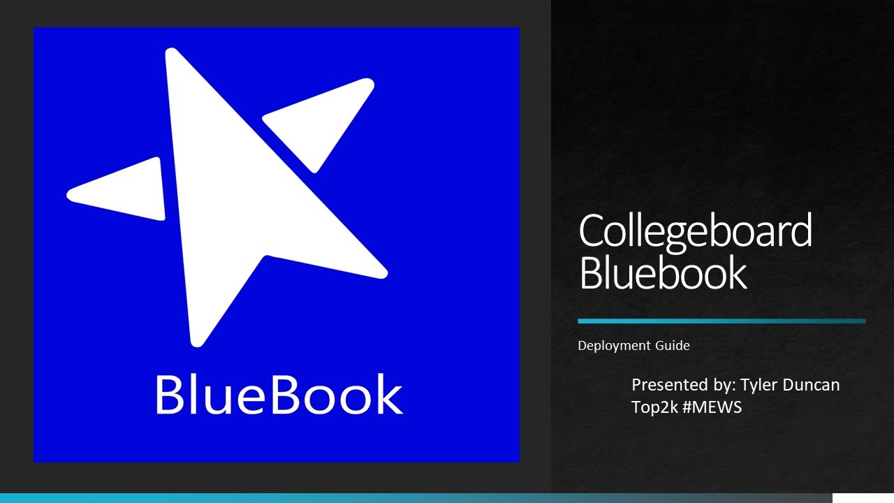 Collegeboard Bluebook Intune Deployment Guide - YouTube