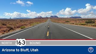 US Highway 163 - Arizona to Bluff - Utah |  Drive America's Highways 🚙