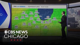 Chicago weather: Partly cloudy, cool