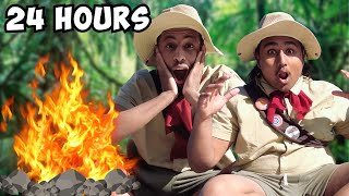 Surviving 24 Hours As Boy Scouts... (IN THE WILD)