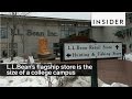 L.L.Bean’s flagship store is the size of a college campus