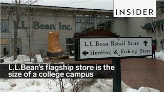 L.L.Bean’s flagship store is the size of a college campus