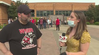 Weir High parents, students protest to KEEP unofficial 'Red Rider' mascot