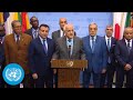 Palestine accompanied by Ambassadors from other Member States - Press Conference | United Nations