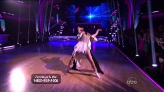 Zendaya & Valentin Chmerkovskiy - Freestyle - Dancing With the Stars 2013 - Week