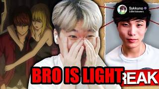 Sykkuno is Light Yagami....HE'S GETTING AWAY WITH IT 😂🤣