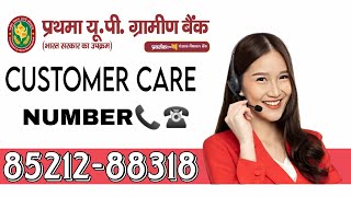 तुरन्त बात करे Prathama UP Gramin Bank Customer Care Number | prathama UP gramin bank customer care