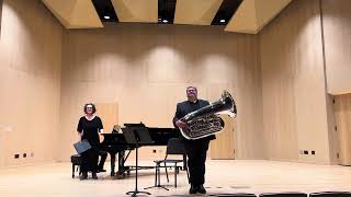 Introduction and Dance for Solo Tuba \u0026 Piano by J.E. Barat.