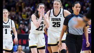 Every Foul from the Women's National Championship Game (Iowa VS. LSU)