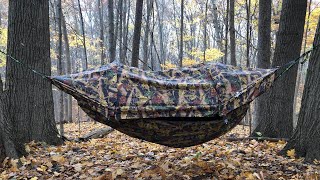 Night Cat Camping Hammock Tent with Under Quilt, Mosquito Net and Rain Fly