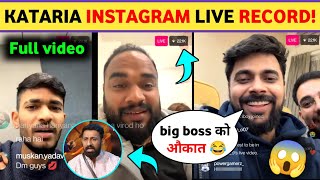 Love Kataria Instagram Live Record Break 😱| Elvish Yadav, JJ Communication, Rajat Dalal Live Video