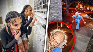 SCARY Uber Driver Follows Mya \u0026 Kaydence Home!