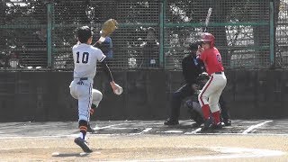 20190317 連盟新人戦(3) 準決勝 vs横浜ブラックナイン