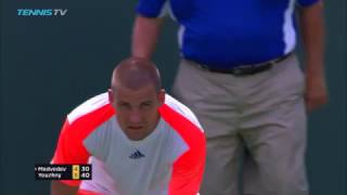 BNP Paribas Open 2017: Mikhail Youzhny 1R Hot Shot