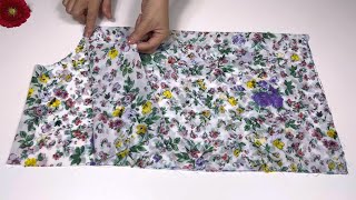 Sewing clothes! How to sew a shirt with a new and easy style, you should try to change it this way