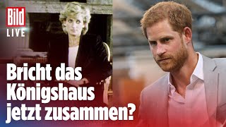 Nach der Diana-Enthüllung: Harry gibt Interview im US-TV | BILD Live Spezial