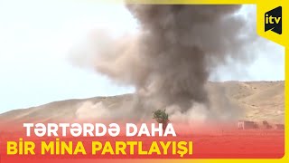 Həsənqaya kəndində minaya düşən şəxs xəsarət alıb