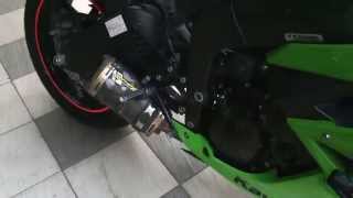 天美重車出租 專業租賃 高雄  KAWASAKI ZX-6R two brother Racing 聲音 改裝