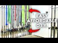 D.I.Y. Fishing Rod Storage Rack Wall Mount (CHEAP EASY BUILD)