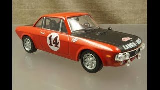 ミニカー　イタリア　ランチア フルヴィア HF　1/43　1966年