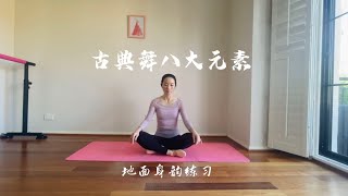 中国古典舞八大元素 地面身韵练习 The eight basic elements of Chinese classical dance floor practice