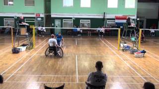 Carlton Irish Para-Bad. Int. 2015 WH1 MS J. Sikorski-R. Perot [FRA]