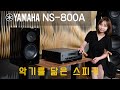 최고의 악기 회사가 스피커를 만들면? / YAMAHA NS-800A 북쉘프 스피커 리뷰 및 청음 영상