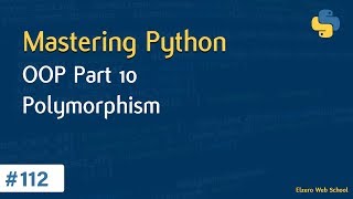 Learn Python in Arabic #112 - OOP Part 10 - Polymorphism