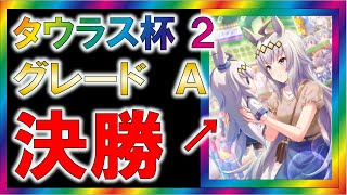 【ウマ娘2】タウラス杯2　Aグループ決勝【ゆっくり解説】