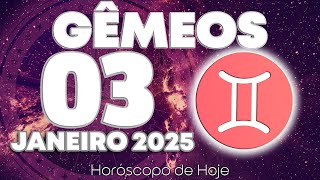 🚷TREMENDO ASUNTO TURBIO VENDA A LA LUZ❗️ Gêmeos ♊ Horóscopo do dia de hoje 3 de janeiro 2025 🔮 #tarô