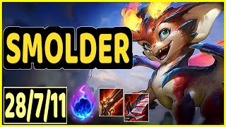 SMOLDER VS KAI'SA - 28/7/11 KDA ADC GAMEPLAY