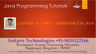Java for beginners - Chapter 19 : Inheritance in Java - part 1