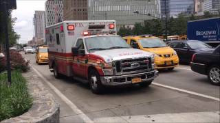 COMPILATION OF NEW YORK CITY EMS AMBULANCES RESPONDING IN THE 5 BOROUGHS OF NEW YORK CITY.  54