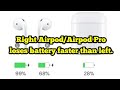 How To Fix Right Airpod/Airpod Pro Loses Battery Faster Than Left - Fixed 2022