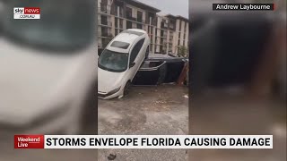 Tornado tears through parts of Florida