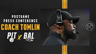 Postgame Press Conference (Week 13 vs Ravens): Coach Mike Tomlin | Pittsburgh Steelers