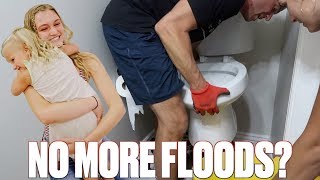 REPLACING ALL THE TOILETS IN OUR HOUSE AFTER MULTIPLE HOUSE FLOODS