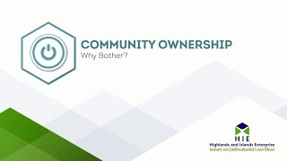 Why Bother? | Ten Steps to Community Ownership