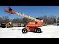 2004 jlg 600s 60 ft man lift c u0026c equipment