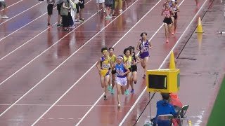 【楢﨑菜月選手】20240921諫早ナイター 女子3000m3組