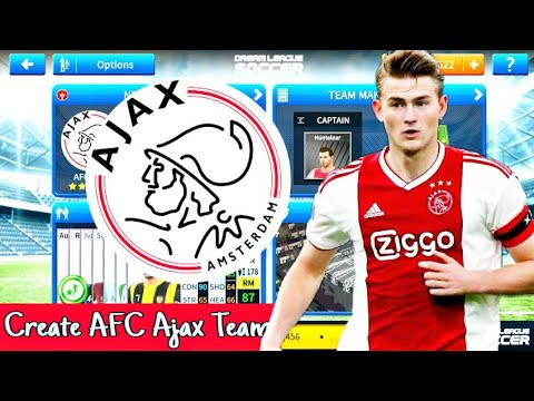 How To Create AFC Ajax Team in Dream League Soccer 2019