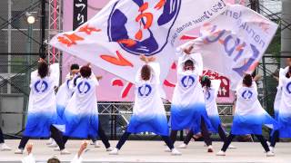 naruko dance team【いぶき】 02　in　彩夏祭  2015