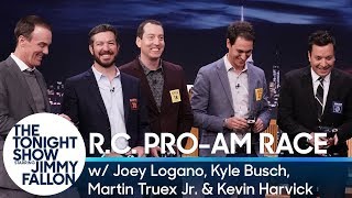 Tonight Show R.C. Pro-Am Race with the NASCAR Championship Four