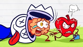 Giving Heart Away! Heart vs Mind Big Fight In Max | Max's Puppy Dog Cartoon @MaxsPuppyDogOfficial